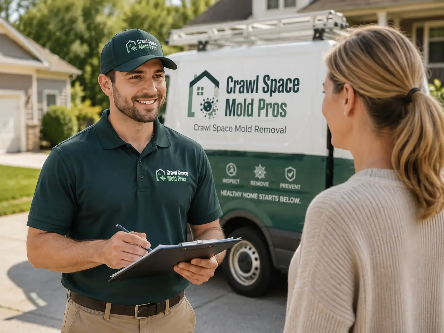Crawl Space Mold Removal Evansdale, IA FAQs